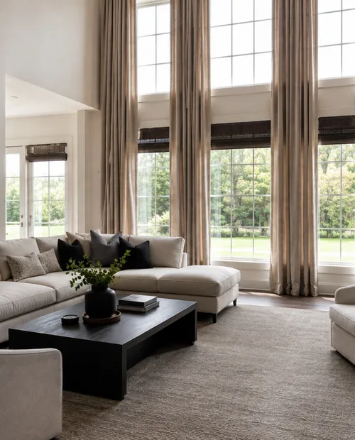 Move-in ready living room, fully cleaned