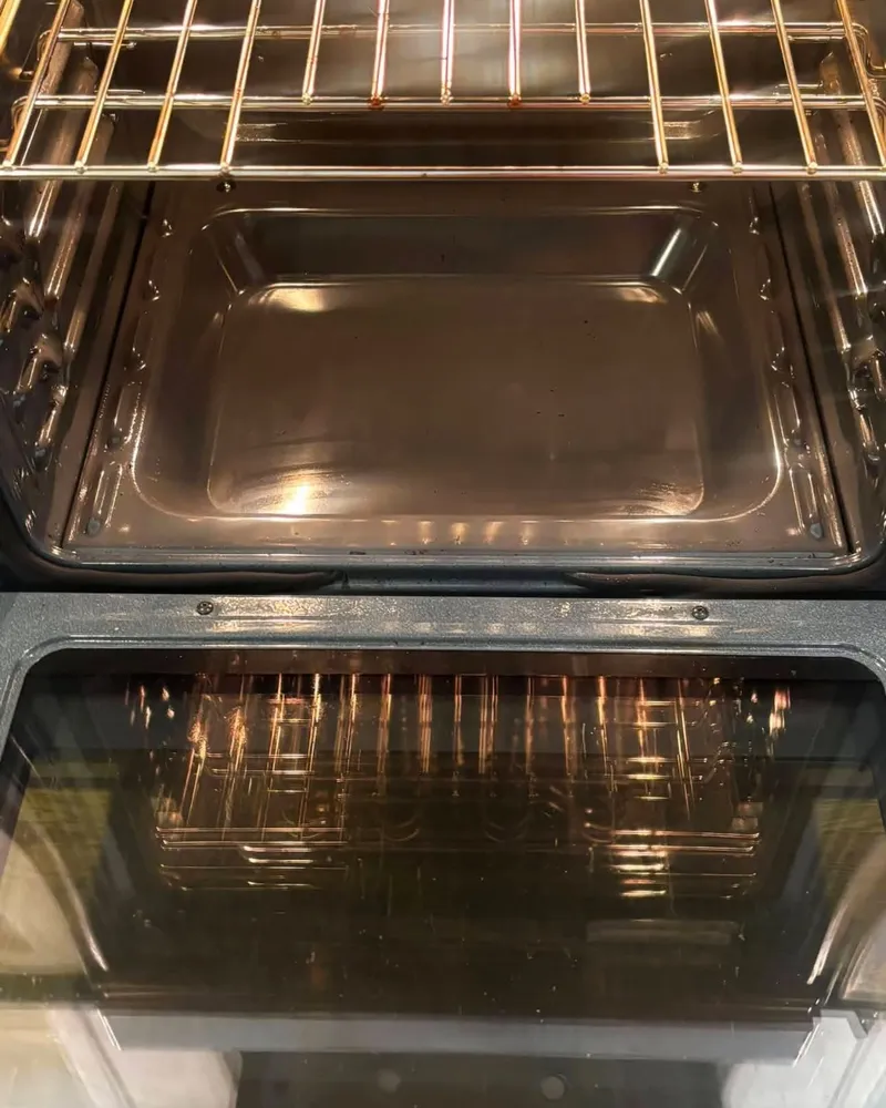 Oven, Deep Clean, after cleaning
